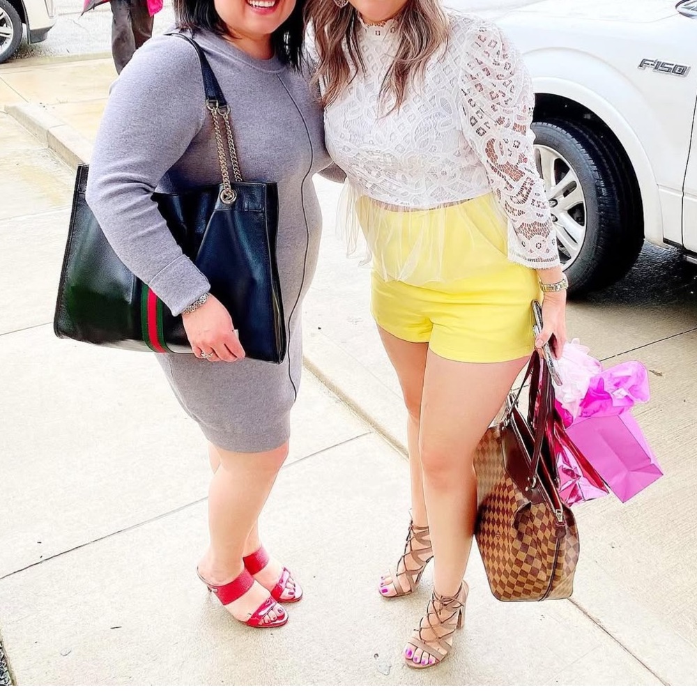 Yellow dressy shorts